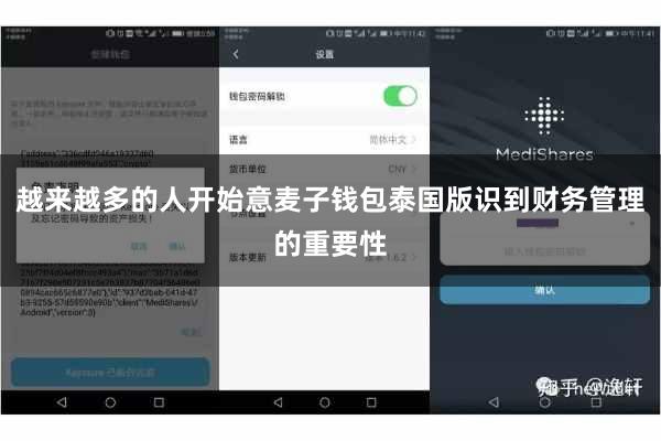 越来越多的人开始意麦子钱包泰国版识到财务管理的重要性
